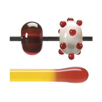 Red Orange 90 COE Rod (sold per pound; 1/4 pound minimum) link