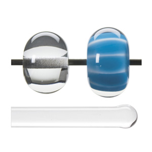 7-9mm Clear 90 COE Rod (sold per pound; 1/4 pound minimum) link