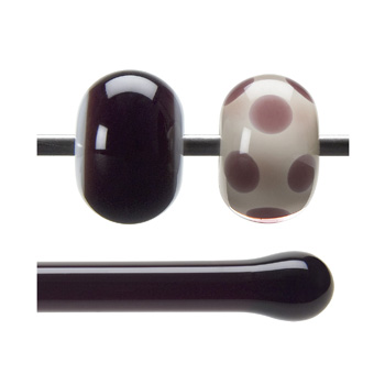 Deep Plum 90 COE Each 17 in. Rod link