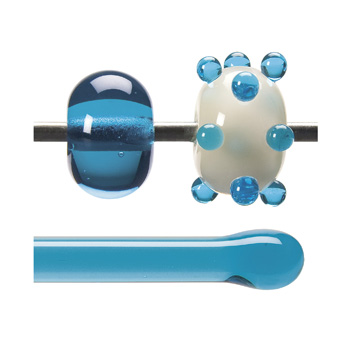 Turquoise Blue 90 COE Rod (sold per pound; 1/4 pound minimum) link
