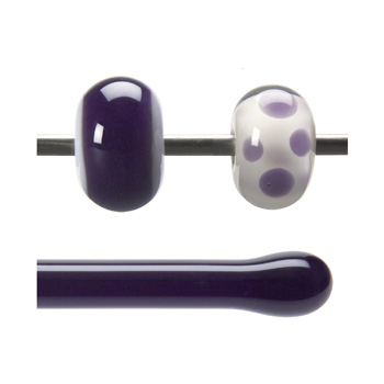 Deep Royal Purple 90 COE Each 17 in. Rod link