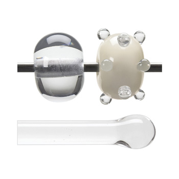 Crystal Clear 90 COE Rod (sold per pound; 1/4 pound minimum) link