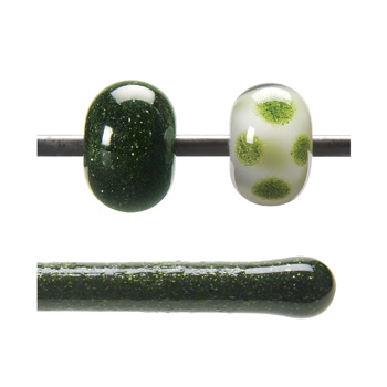 Light Aventurine Green 90 COE Each 17 in. Rod link