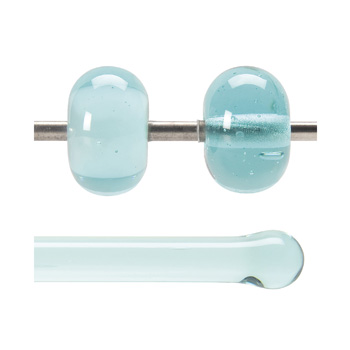 Aqua Blue Tint 90 COE Each 17 in. Rod link