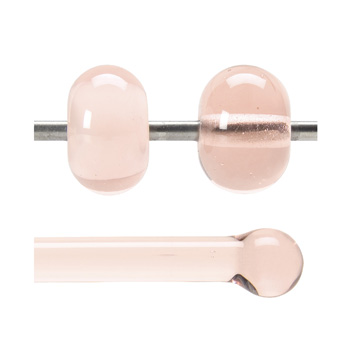 Coral Orange Tint 90 COE Each 17 in. Rod link