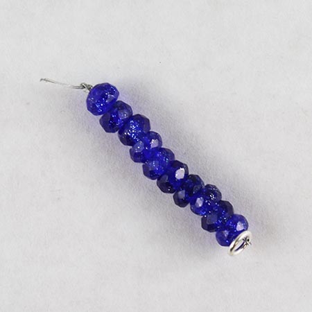 Faceted Jewelry Bead - 7mm/1mm (String of 10) link