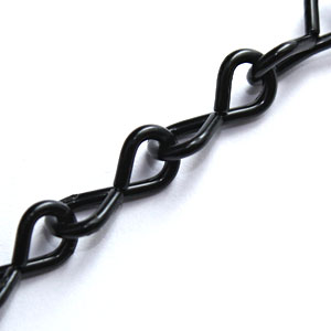 Jack Chain- Black 16 Gauge (100 feet) link