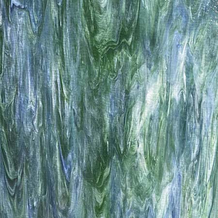 Light Green/ Light Blue Opal Streaky Ripple link
