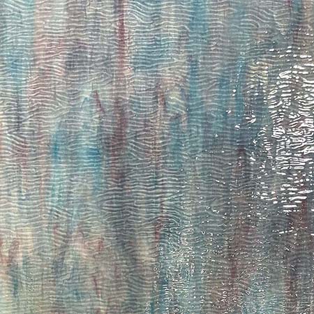 Sky Blue/ Pink with White Ripple photo