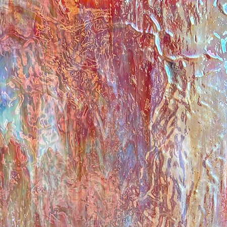 Terracotta Streaky Iridized photo