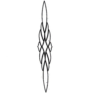 2-3/8 x 18-1/2 in. 13 pieces bevel cluster link