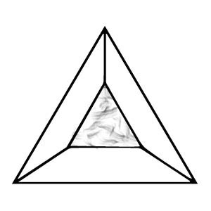 Glue Chip 3 in. Triangle Bevel link