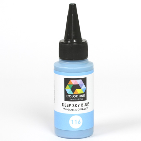 Deep Sky Blue Color Line Enamel Pen (Bullseye 008478) link