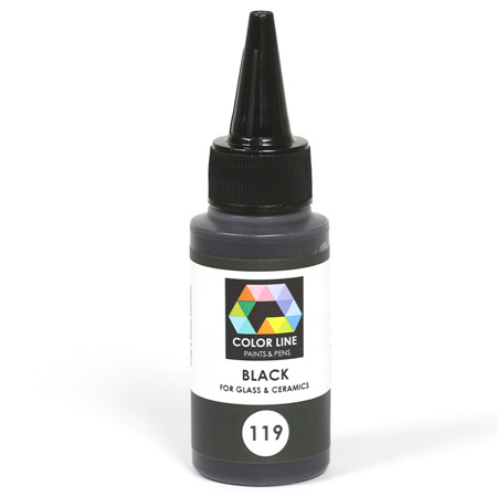 Black Color Line Enamel Pen (Bullseye 008481) link
