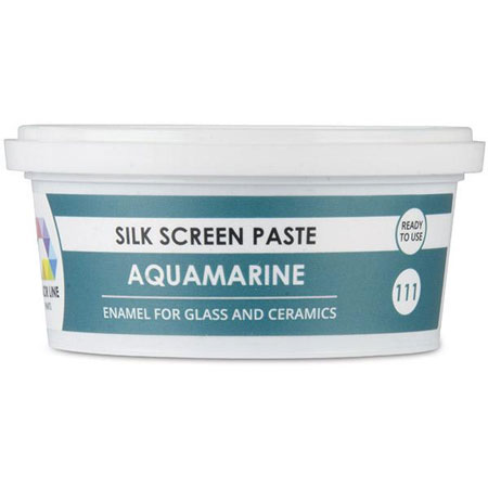 Aquamarine Color Line Silk Screen Paste (Bullseye 008474-PSTE) link