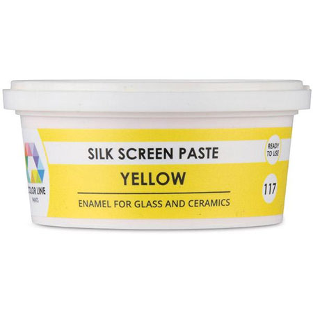 Yellow Color Line Silk Screen Paste (Bullseye 008479-PSTE) link