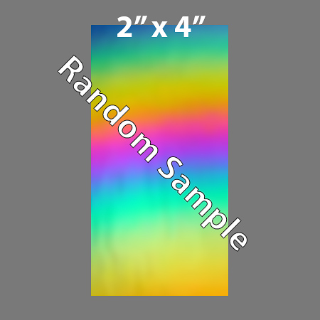 2 x 4 in. Dichroic Piece 90 COE link