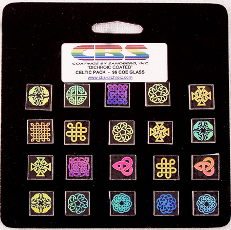 1/2 in. Dichroic Coated Celtic Pack 90 COE link