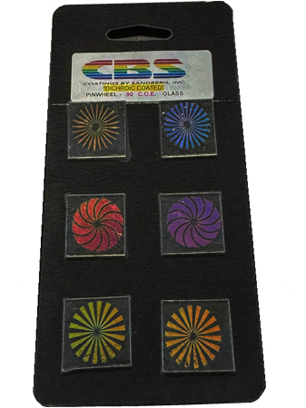 1 in. Pinwheels 90 COE link
