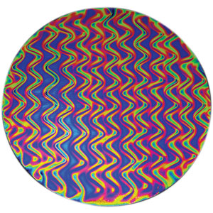 System 96 Thin Clear - Twizzle Green Magenta Blue link
