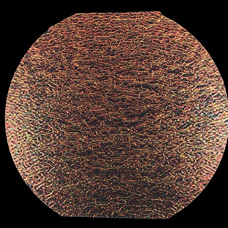Granite Ripple Black - Candy Apple Red Dichroic 90 COE link