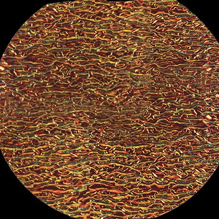 Granite Ripple Black - Cyan/ Dark Red Dichroic 90 COE link