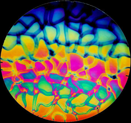 Thin Black - Cool Lava Pattern Rainbow 2 Dichroic 90 COE link