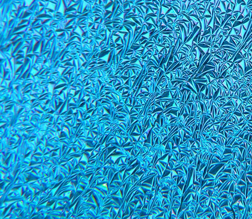 Crinklized Thin Clear - Pink/ Teal Dichroic 90 COE link