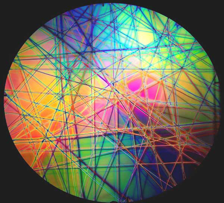 Thin Black - Pixie Stix Mixture Pattern Dichroic 90 COE link