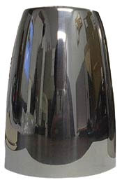 4-1/2 in. Small Floral Stainless Steel Slumping Mold link