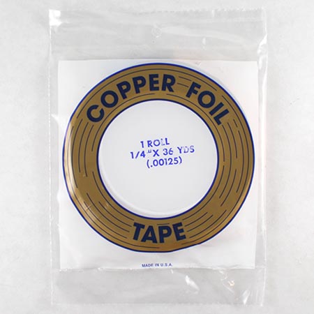 Copper Foil (1/4 in.) 1.25 mil - Edco link