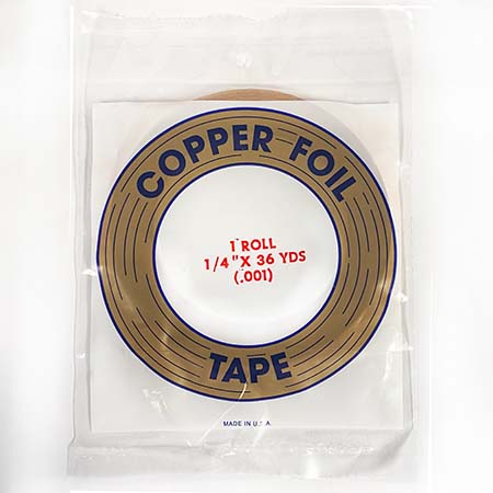 Copper Foil (1/4 in) 1.0 mil - Edco Copper Foil (1/4 in) 1.0 mil - Edco photo