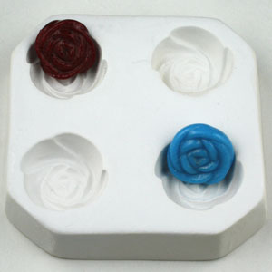 Four Miniature Roses - 3.25 x 3.25 in. link
