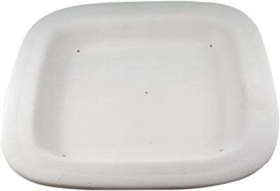 Round Square Plate with Lip (10-1/4 in.) Fusing Mold photo