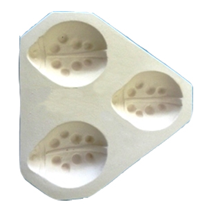 3 Ladybug Mold - 4.5 x 4.5 in. link