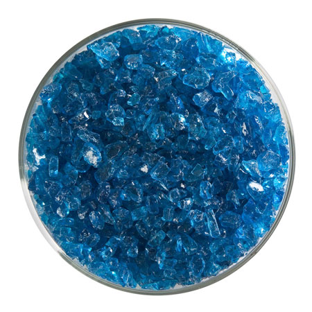 Turquoise Blue Coarse Frit 90 COE (1 Pound Jar) link