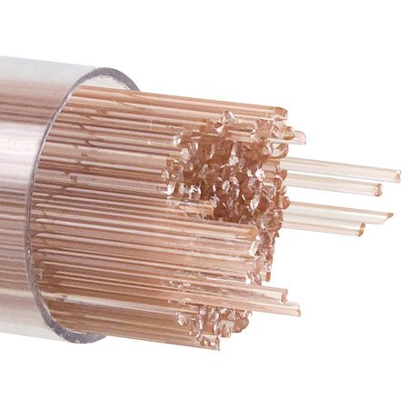 Red Transparent 17-1/2 in. Stringer 90 COE (6.5 oz. tube) link