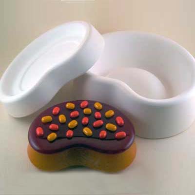 Kidney Lidded Box Mold - 7.25 x 6 in. link