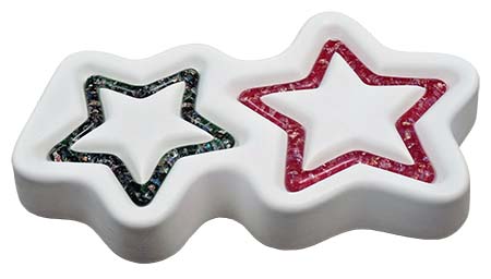 Holiday Stars Mold - 9 x 5 in. link