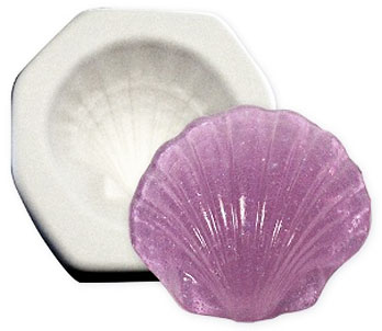 Japanese Scallop Glass Casting Mold - 5.5 x 5.5 in. Japanese Scallop Glass Casting Mold - 5.5 x 5.5 in. photo