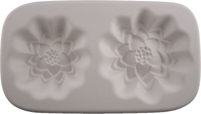 Lotus (Large & Medium) Glass Casting Mold - 7.25 x 4.25 in. link