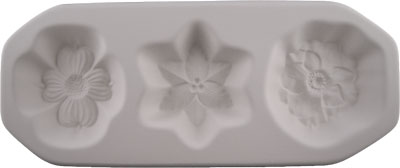 Small Mixed Flowers #2 Glass Casting Mold - 9.5 x 4.125 in. link