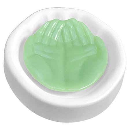 Open Hands Mold - 8.5 x 7.5 x 1.5 in. link