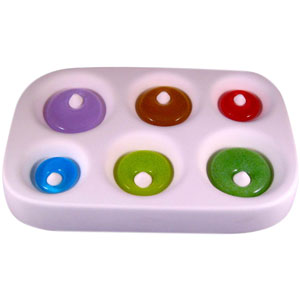 Offset Round Pendant Mold - 7-3/4 x 5-1/2 in. link