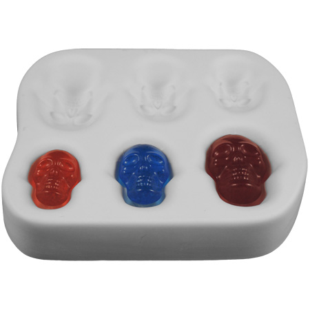 Skull Mold - 6.5 x 5.25 in. link