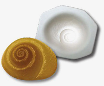 Sea Snail Glass Casting Mold - 6 x 5.25 in. link
