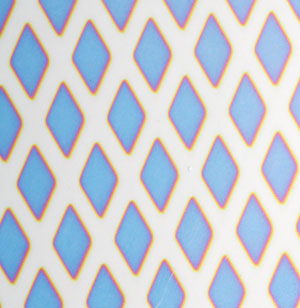 Dicro Slide - Diamond - Cool color shift - 3-1/4 x 8 in. sheet link