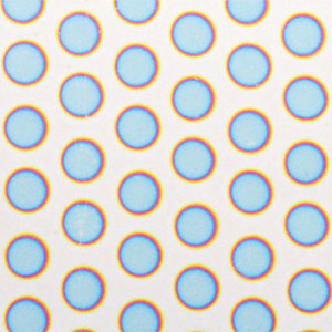 Dicro Slide - Dots - Warm color shift - 3-1/4 x 8 in. sheet link