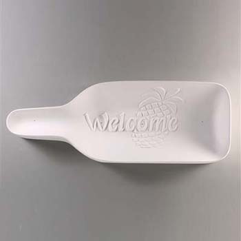 Pineapple Welcome Wine Bottle Mold - 17.5 x 6.75 in. link