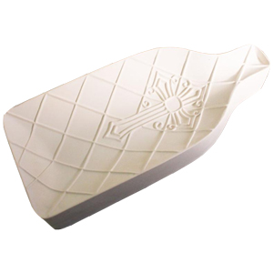 Wine Bottle Slump Mold with Cross Texture - 13.5 x 5.5 in. link